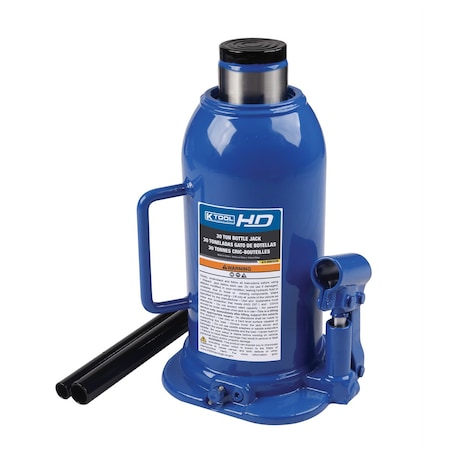 K-Tool International 30 Ton Manual Hd Bottle Jack KTIHD63230